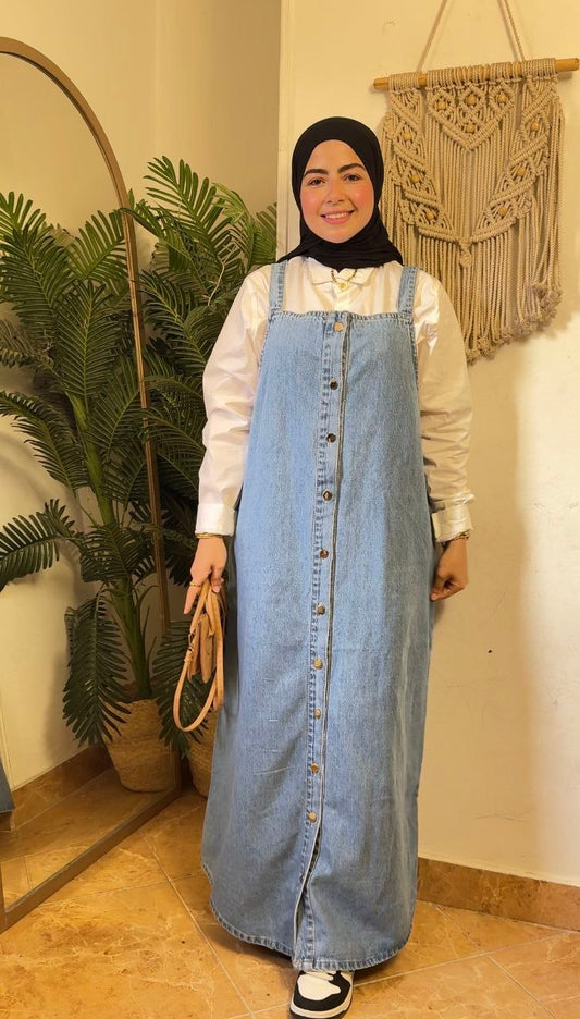Denim Salopette
